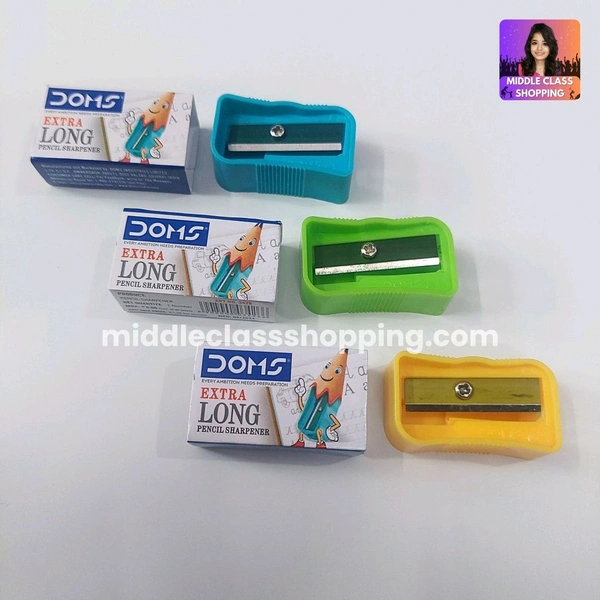 Doms Premium Extra Long Sharp Blade Pencil Sharpner MC789