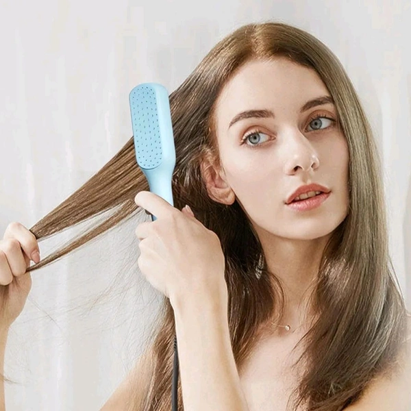 Easy Self Cleaning Hair Brush With Simple Push Hair Removal MC790