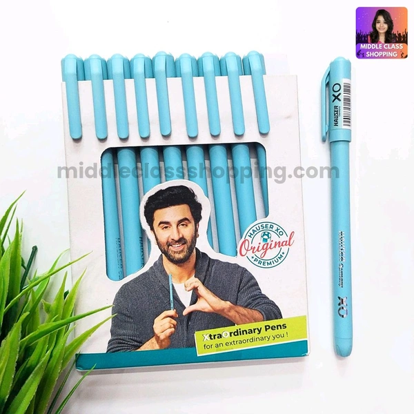 Hauser XO German Technology Matt Finish Look Premium Ball Pen (BLUE) MC791