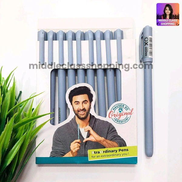 Hauser XO German Technology Matt Finish Look Premium Ball Pen (BLACK) MC792