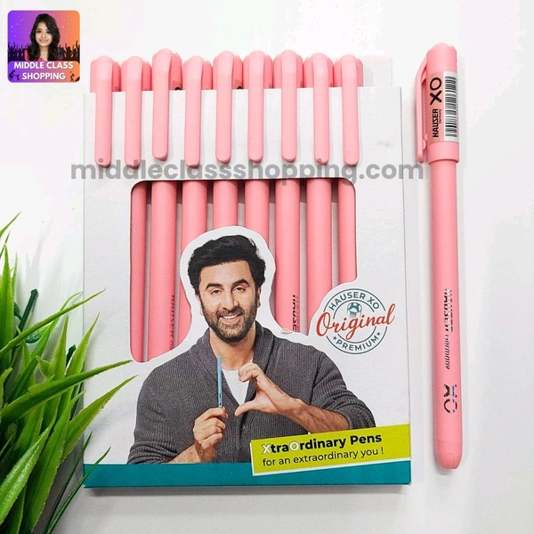 Hauser XO German Technology Matt Finish Look Premium Ball Pen (RED) MC793