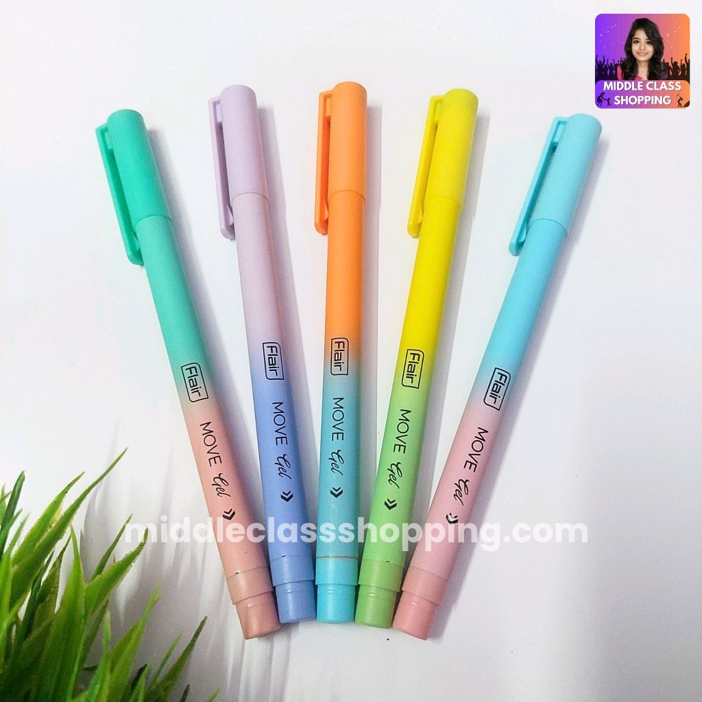 Doms Inxify Plus Shining Super Cute Soft Gradient Ball Point Pen MC659