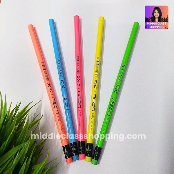 Doms Neon Colored Super Dark Pencils MC800