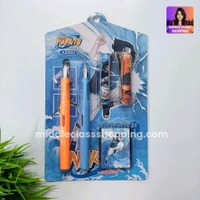 High Quality Cute Students Favourite Naruto Theme 1 Plus 1 Fountain Pens With  4 Long Life Catridges MC802