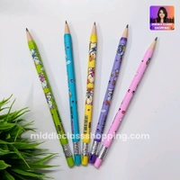 Toten Meow Cutie Cat Mechanical Click Pencil With Lead And Sharpner (2.0mm)