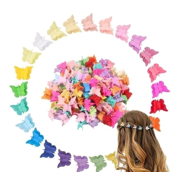 Premium Matte Finished Cute Mini Hair Clips (3pcs) MC808