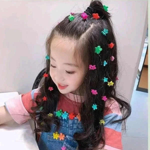 Premium Matte Finished Cute Mini Hair Clips (3pcs) MC808