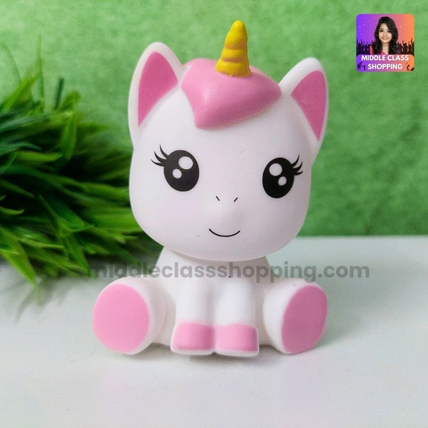 Super Cute Sitting Unicorn With Cute Night Light And Best Gift MC815