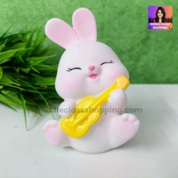 Super Cute Sitting Guitar Bunny With Cute Night Light And Best Gift MC817