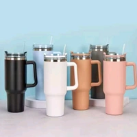 Trending Stainless Steel Tumbler Bottle Including Straw With Premium Solid Color Finish And Best Gifting MC820