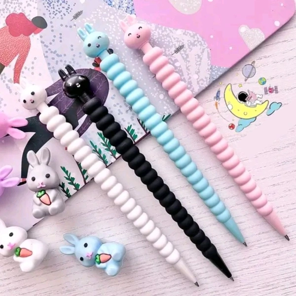 Super Cute Kids Favorite Spring Design 0.7mm Mechanical Click Pencil (0.7mm) MC911