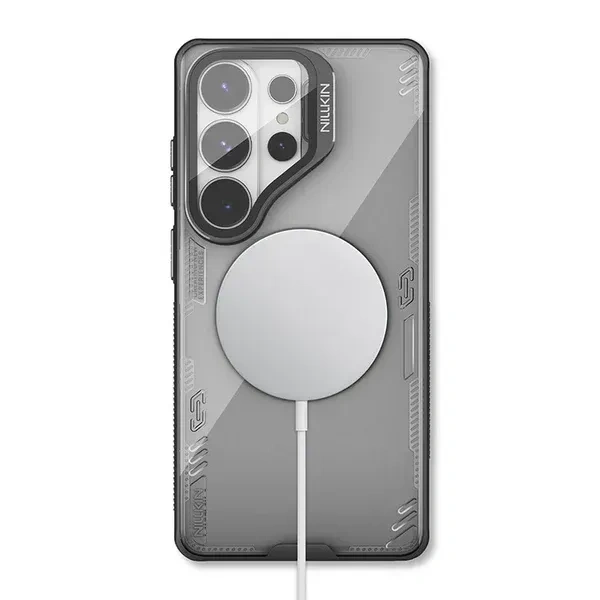 Samsung Galaxy S26 Ultra Case - Nillkin Iceblade CamProp MagSafe Cover with Transparent Camera Stand