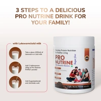 Cutis PRO NUTRINE Everyday Protein Nutrition Family Pack of 2 | Coffee Mocha Flavour | Sugar-Free | No Gluten | Essential Nutrients | Zero Added Sugar - 2 x 200 Grams, 2