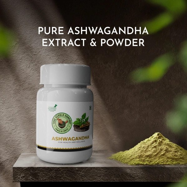 TKC Ashwagandha Capsules for Health and Wellness | Natural Ayurvedic Supplement for Stress Relief, Better Sleep, Memory Support, Focus, Cognitive Health and Immune Strength | 60 Veg Capsules - 2