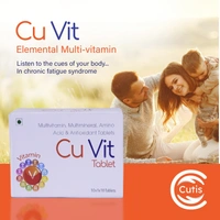 Cutis CUTIS Cu Vit Tablet with Multivitamin Multiminerals Amino Acid (20 Tablets) - One Size, 1