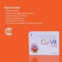 Cutis CUTIS Cu Vit Tablet with Multivitamin Multiminerals Amino Acid (20 Tablets) - One Size, 1