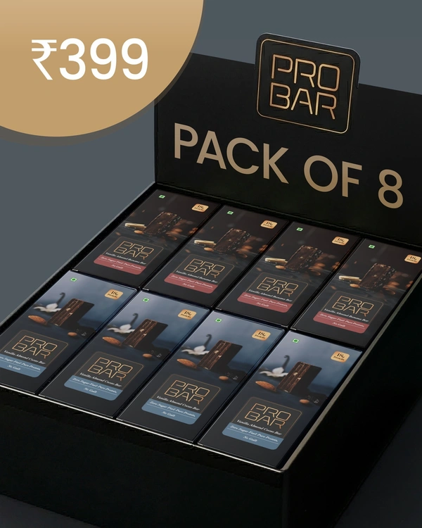 Cutis PRO BAR Pack of 8 Each 50g | 18g. Plant-Based Protein | Sugar-Free & Gluten-Free | New Enhanced Taste | Vanilla Almond Banana & Vanilla Almond Cocoa Bars