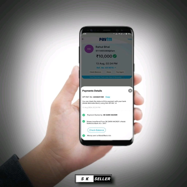 Paytm Hack Apk Unlimited Money Transfer 