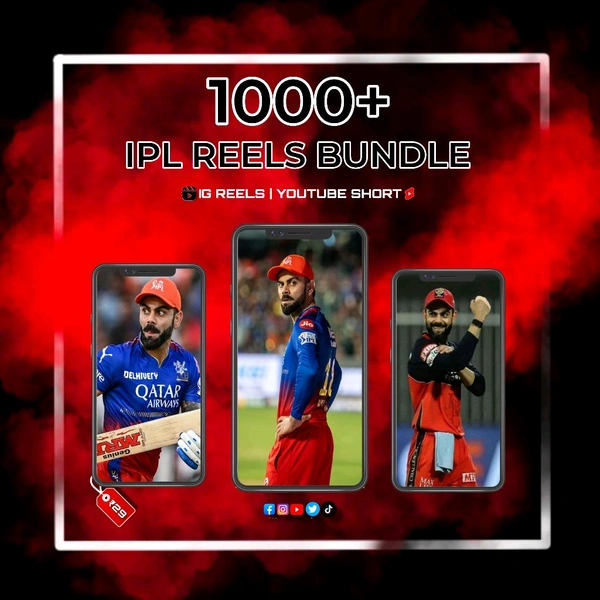 1000+ IPL Reels Bundle 