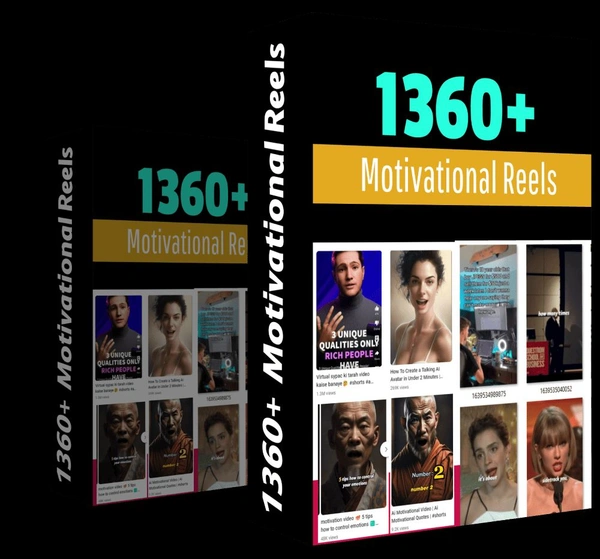 1360+ New Motivation Reels Bundle 
