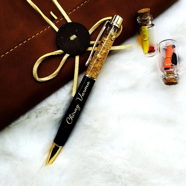 Golden Zari - Metal Pen