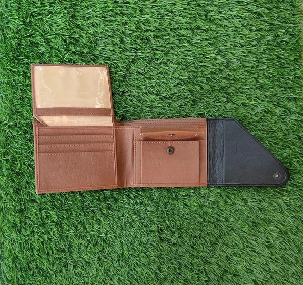 Flap Wallet - Tan Brown