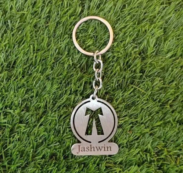 Lawyer - Metal Engraved Keychain