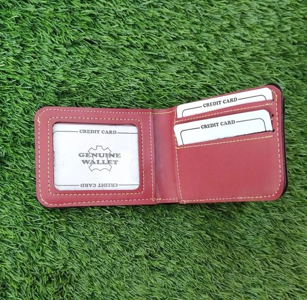 Gents Wallet - Wine Red