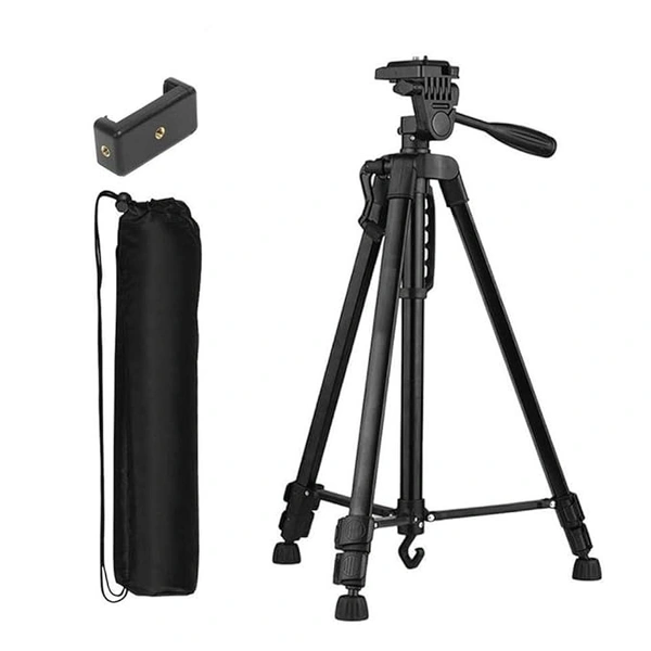 Tygot 3366 Aluminum Tripod - Black