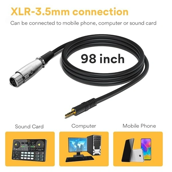 MAONO Au-Pm360Tr Trs Condenser USB Mic For Pc And Youtube Recording, Podcast Microphone For Gaming, Studio, Vlogging, Black - Black