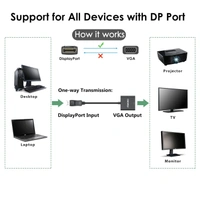 DP to VGA Adapter