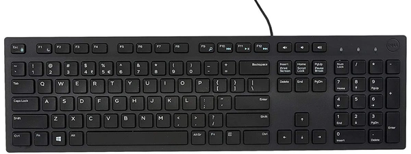 Dell Keyboard - Multimedia USB Keyboard - Black