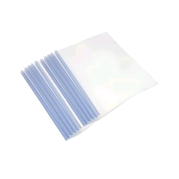 Transparent A4 Sliding Bar Report Covers - Pack of 10