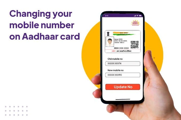 Adhaar Card Mobile Number Change 