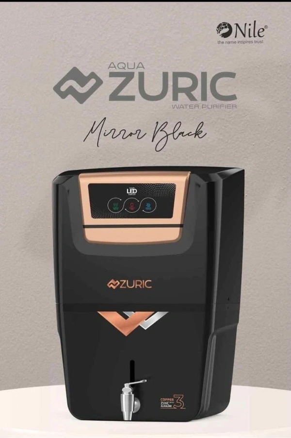 Aqua ZURIC R.O WATER PURIFIER | RO+COPPER+ALKALINE B12 WITH ZINC +