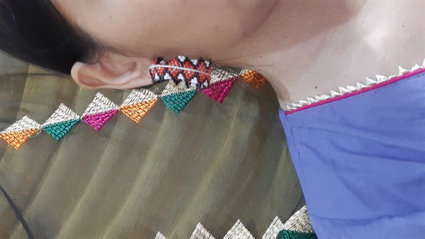 Geometrical Pattern Hoop