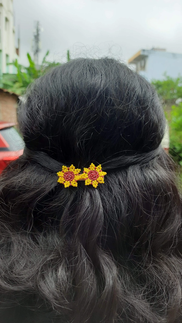 Sunflower Mini Hairclip
