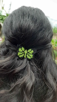Butterfly Hairclip - Picton Blue
