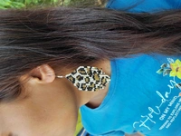 Leopard Print Earring 