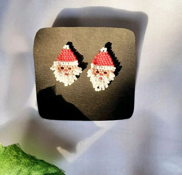 Santa Earrings 