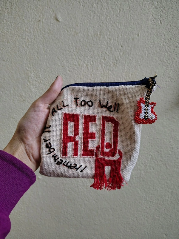Red Album Pouch