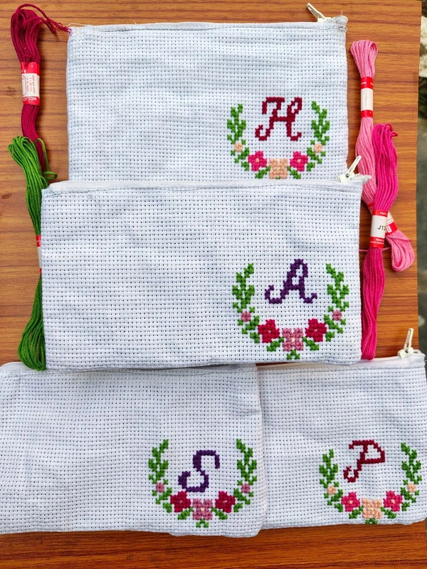 Name Initial Pouch  - J