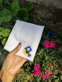 Name Initial Hanky - J