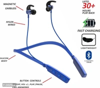 As a Bluetooth Connection Earphone! - Blue