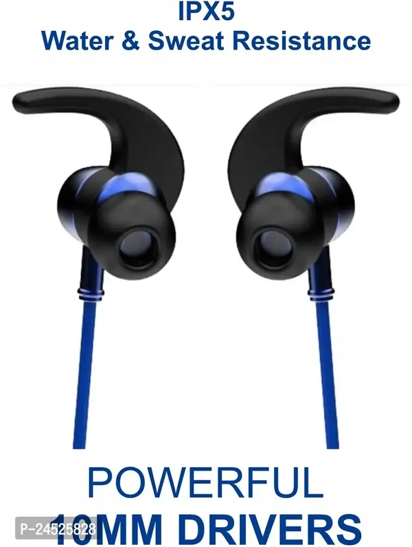 As a Bluetooth Connection Earphone! - Blue