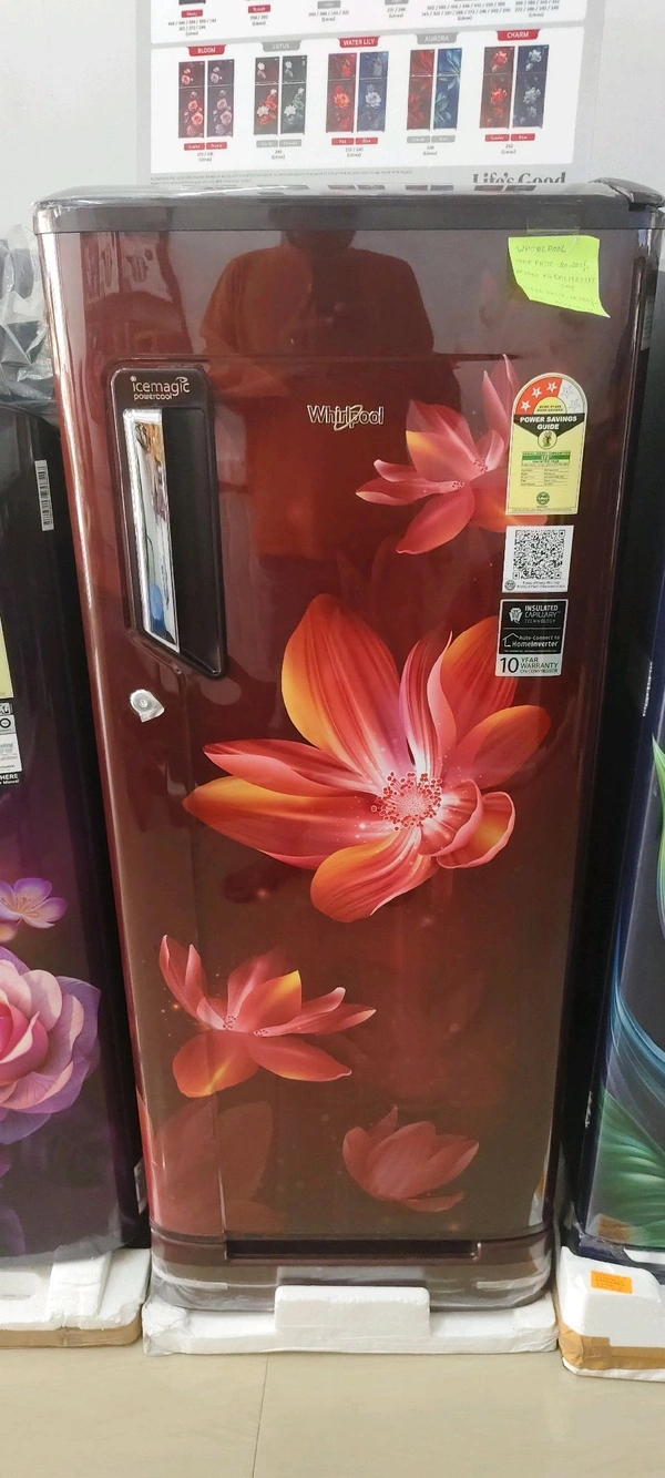 Whirlpool Single Door Ref 3 Star 192litre