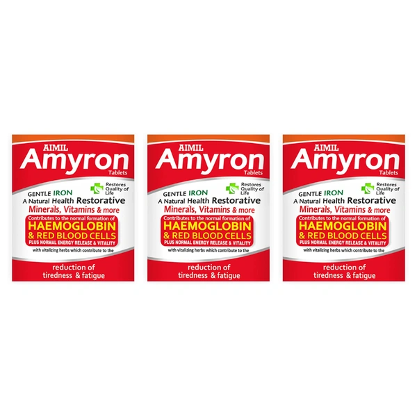 Aimil Amyron Tablets (30tab) (Pack Of 3) - 90 Tablets