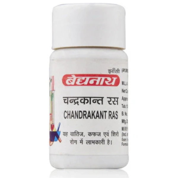 Baidyanath Jhansi Baidyanath Chandrakant Ras (80tab) - 80 Tablets