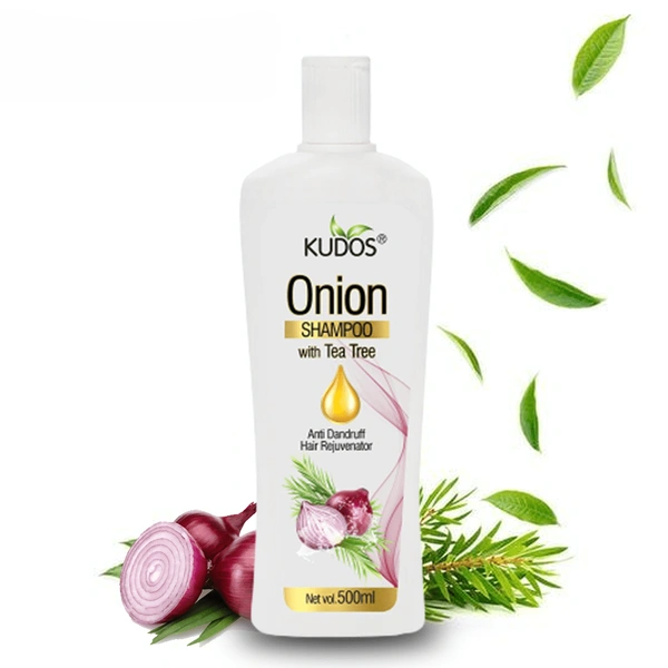 Kudos Onion Shampoo with Tea Tree (500ml)