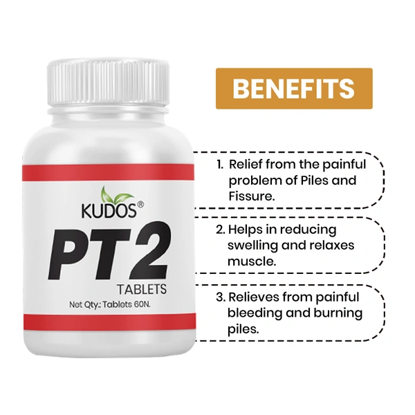 Kudos Laboratories India Ltd Kudos PT2 Tablet (60tab)